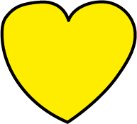 coeur jaune2